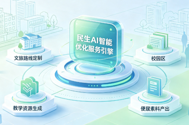 双桥区AI普惠赋能民生服务 智能优化技术升级大众生活服务体验