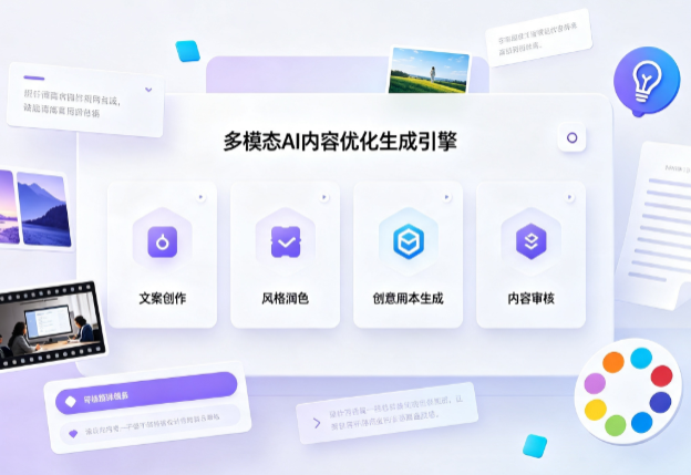 双桥区AI智能内容优化创新 多模态生成技术丰富数字内容创作生态