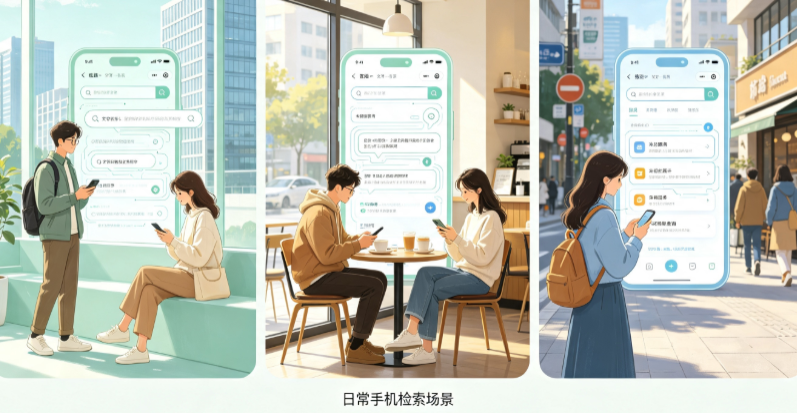 双桥区普通人日常手机使用场景拆解：GEO 与 AI 优化如何改变信息检索体验