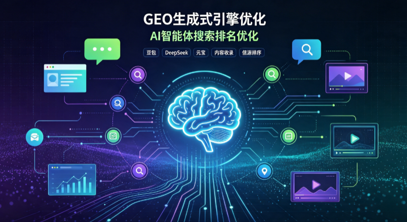双桥区GEO 浪潮来袭：生成式引擎优化崛起，创作者争抢豆包、DeepSeek、元宝智能体流量入口
